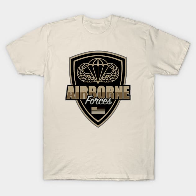 US Airborne Forces T-Shirt by TCP